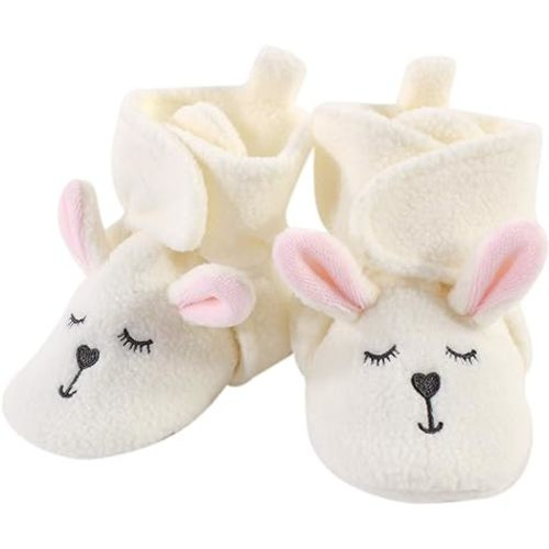 Hudson Baby Unisex-Child Cozy Fleece Booties Slipper Sock