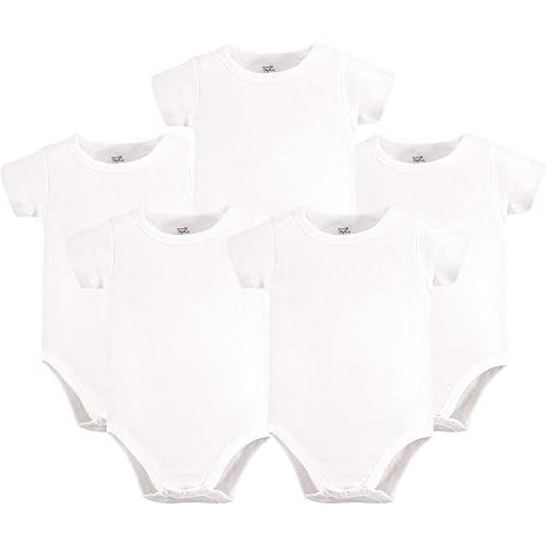3-6MO: Touched by Nature Unisex Baby Organic Cotton Bodysuits