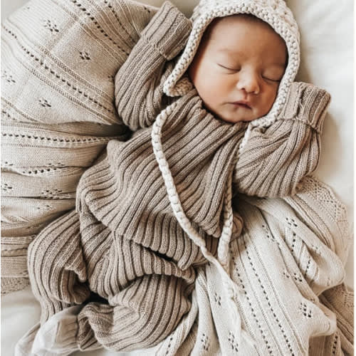 Chunky Rib Pullover - Acorn