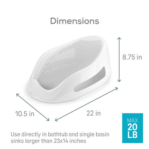 Grey Bath Support Seat