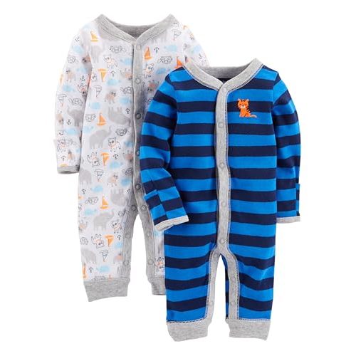 Simple Joys by Carter's baby-boys 2-pack Cotton Footless Sleep and Play