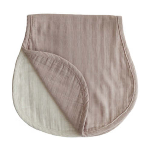Mushie Muslin Baby Burp Cloth Organic Cotton 2-Pack