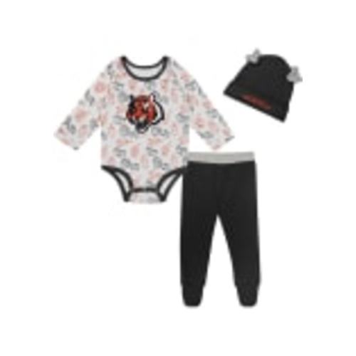 Cincinnati Bengals Infant BLACK Little Champ Top and Bottom Set - 133429740