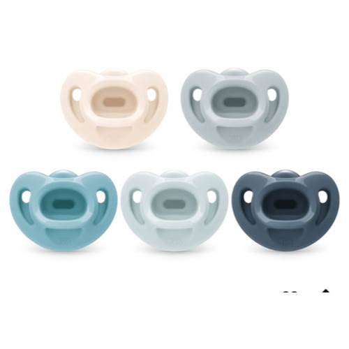 NUK Comfy Orthodontic Pacifiers - Blue Assorted