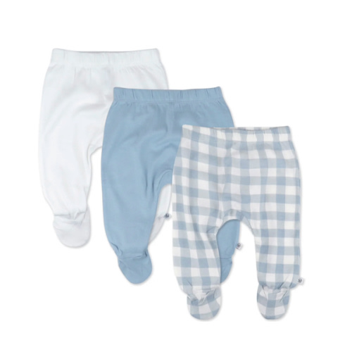 3-Pack Organic Cotton Footed Pants | Honest Baby Clothing