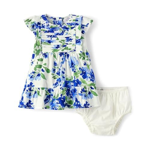 The Children's Place Baby Girls' and Toddler Short Sleeve Casual Dresses