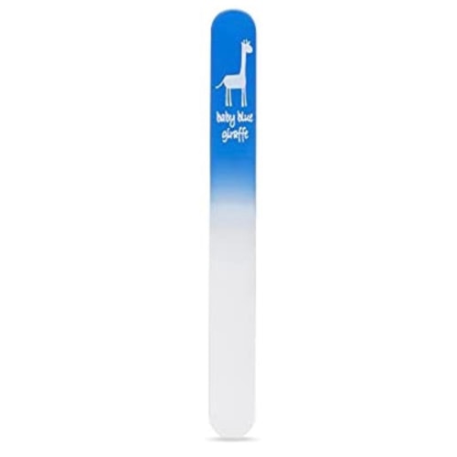 Baby Nail File, Safe Alternative for Nail Clippers, Must-Have Baby Essentials, Ideal Gift for Any Occasion Including Baby Shower, Blue - Baby Blue Giraffe
