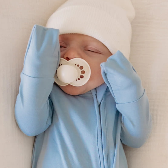 Infant Romper in Cornflower Blue – Silks