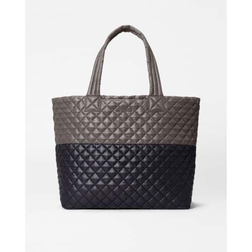 Black/Magnet Large Metro Tote Deluxe