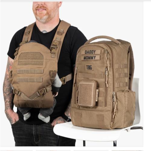Daypack Diaper Bag & Baby Carrier Bundle - Durable, Versatile Gear – Tactical Baby Gear