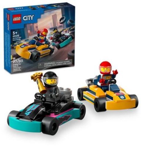 Lego City Go-karts And Race Drivers Toy Set 60400