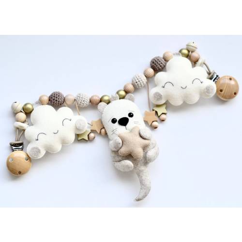 Kinderwagenkette mit Otter