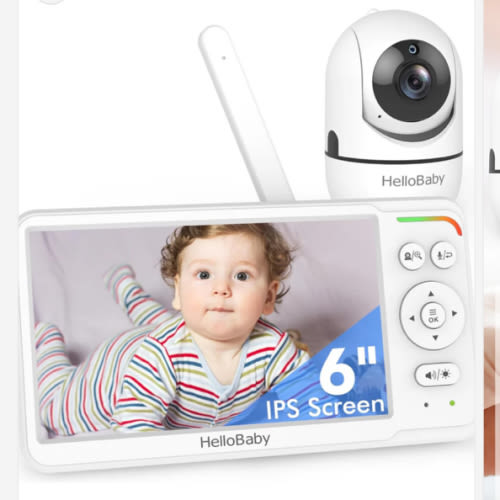 HelloBaby 6'' Video Baby Monitor