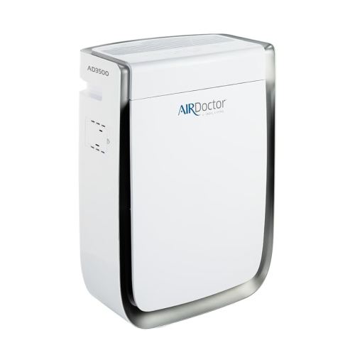 AIRDOCTOR AD3500 Air Purifier for Home and Large Rooms Up to 1260 sq. ft. 2x/hour | UltraHEPA, Carbon, VOC Filters and Air Quality Sensor. Captures Particles 100x Smaller Than HEPA