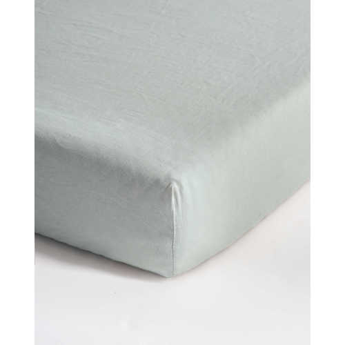 Linen Fitted Crib Sheet 2-Pack