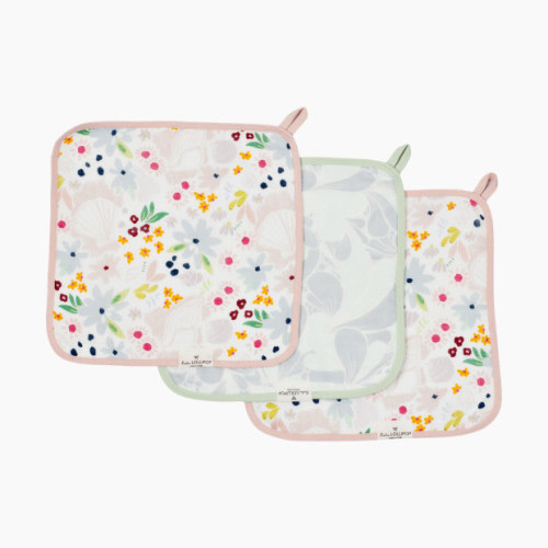 Loulou Lollipop Washcloth Set - Shell Floral