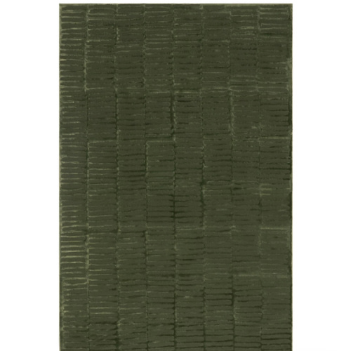 Cranbury Plush Textured Washable Rug | Green – Rugs USA