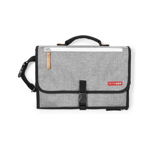 Skip Hop Pronto Signature Travel Changing Station With Swrl Dots - Beige