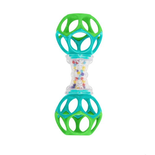 Bright Starts Oball Shaker Rattle Toy, Ages Newborn Plus