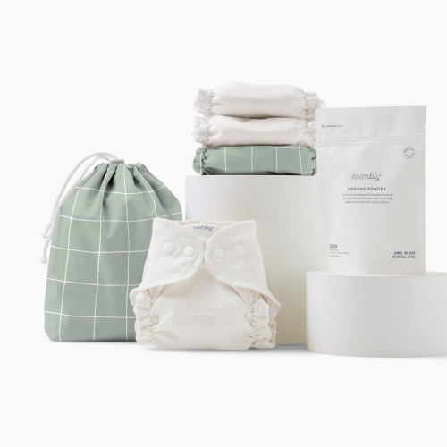 Esembly Cloth Diapering Try-It Kit - Lattice, Size 1 (7-17 Lbs)