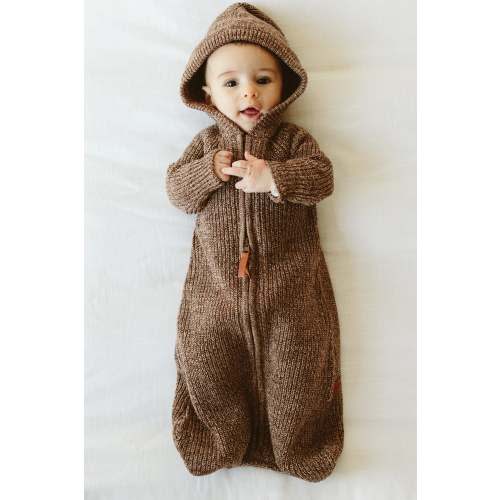KNIT WEARABLE BLANKET | BARK Sz Small