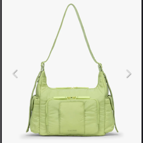 Crossbody Diaper Bag - LIME
