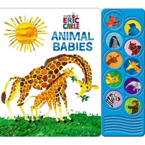 World of Eric Carle Listen and Learn 10Button Sound Board Book - by Susan Rich Brooke
