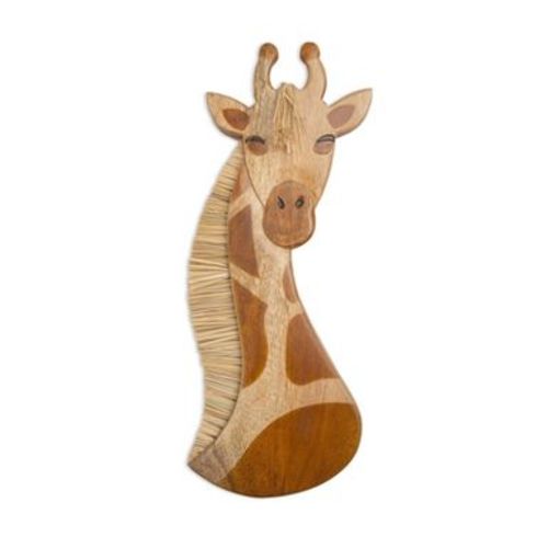 Crane Baby Handcrafted Wood Wall Decor - Kendi Giraffe