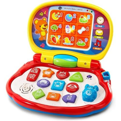 VTech Brilliant Baby Laptop, Red