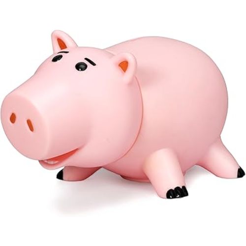 Hamm Piggy Bank Cute Pink Pig Money Box Plastic Saving Coin Box with Color Package Money Bank Great Gift Toy for Kid Children Girls Boys
