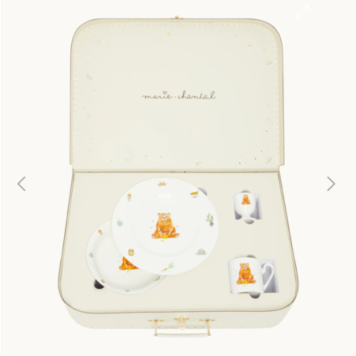Manners Begin At Breakfast Suitcase Set | Marie-Chantal
