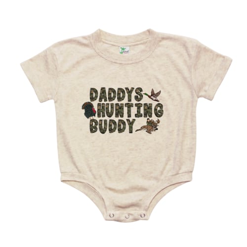Daddy’s Hunting Buddy Bubble Romper