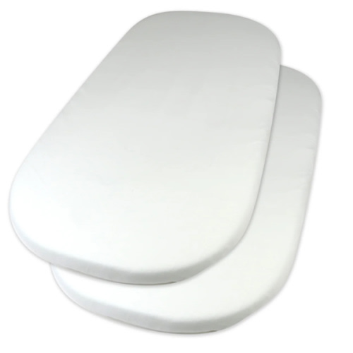 2-Pack Organic Cotton Bassinet Sheets | Honest Baby Clothing