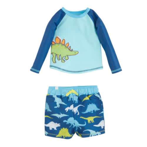 Boys' Dino Rash Guard Set