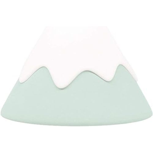 DesignNest Night Light, Snow Mountain lamp, Tap Control, Timer Setting, Soft Silicone, Dimmable, Soft Eye Caring, Rechargeable, Portable, Nursery lamp, Nursery Decor(Green)