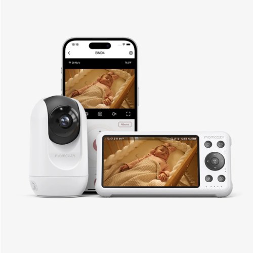 Momcozy 5-Inch Dual-mode Smart Baby Monitor-BM04