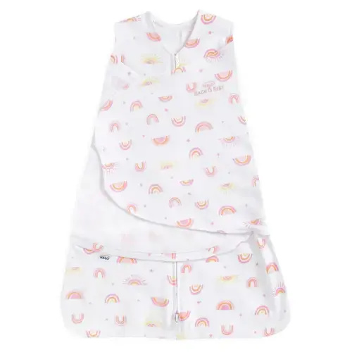 Sunshine Rainbows Cotton Swaddle | HALO