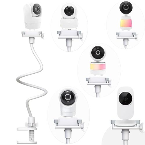 Baby Camera Monitor Mount Stand Holder Compatible with VTech VM924/ 901/928HD /5263/5755 /5764HD /7764HD/5766/5263/BM5254/ RM5755/ Leapfrog LF920HD/RM7768HD/LF815HD/LF1726FHD /LF2413 Camera