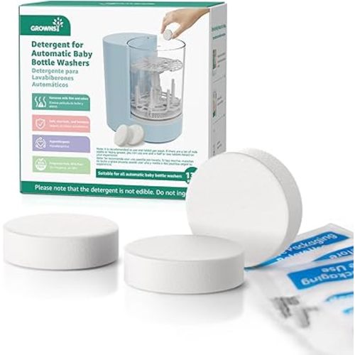 GROWNSY Detergent Washing Tablets, 130 PCS for Grownsy Baby Bottle Washer