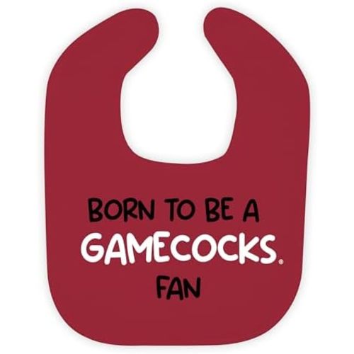 Wee Ones Divine Creations, Toddler Signature Collegiate Born to be a Fan! Baby Bib, One Size