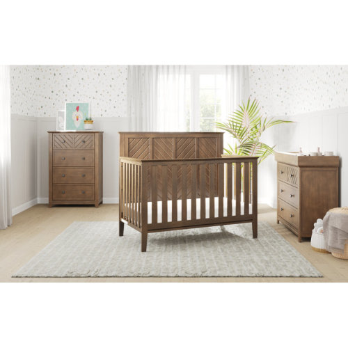 Atwood Convertible Standard 4 Piece Nursery Furniture Set