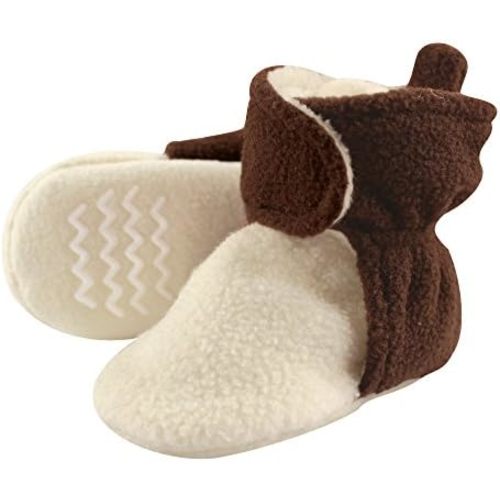 Hudson Baby Unisex-Child Cozy Fleece Booties Winter Accessory Set
