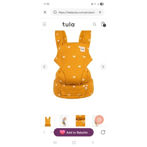 Play - Cotton Explore Baby Carrier – Baby Tula US