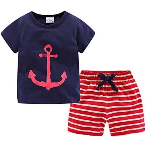 Mud Kingdom Little Boys Shorts Set Beach Outfits Holiday Summer