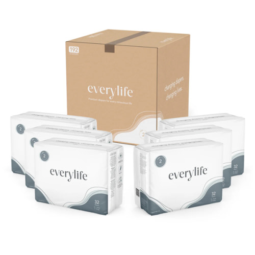 EveryLife Diapers - Size 2 (12-18 lbs)