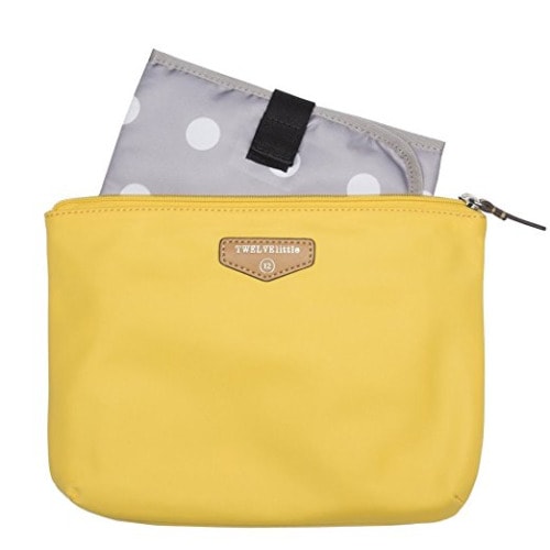 TWELVElittle Easy Diaper Pouch, Yellow