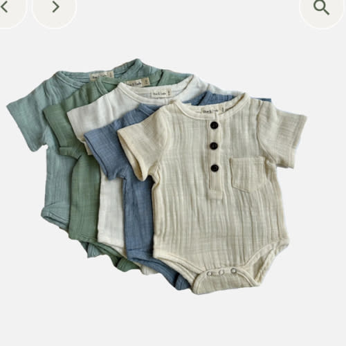 Arlo Muslin Dress Shirt – Olive and Cradle