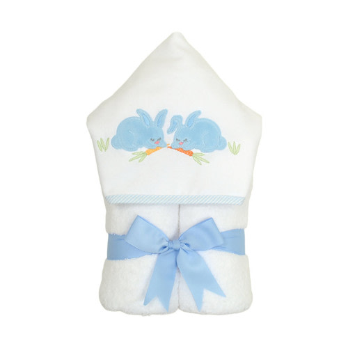3 Marthas Everykid Towel Blue Bunny - Spoiled Sweet Boutique - Spoiled Sweet Boutique