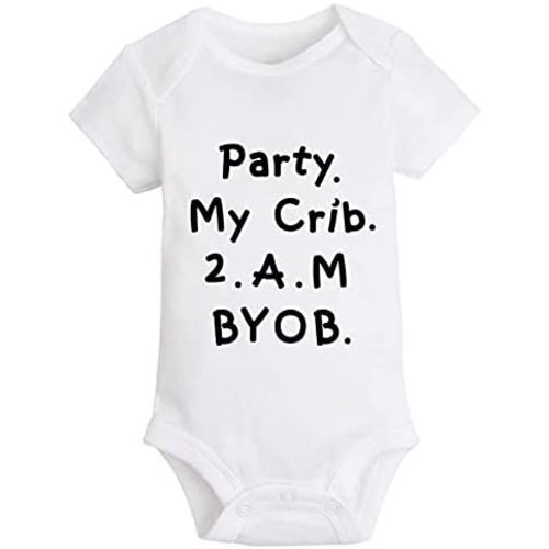 Funny Baby Bodysuit Cute Infant Boy Girl Clothes Super Soft Cotton Suit Humor Comfy One-Piece Gifts Newborn Essentials