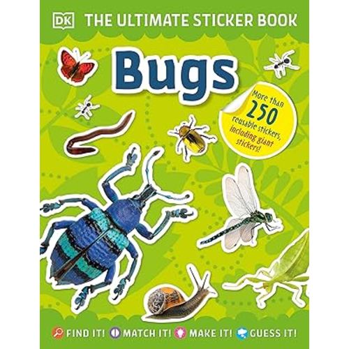 The Ultimate Sticker Book Bugs